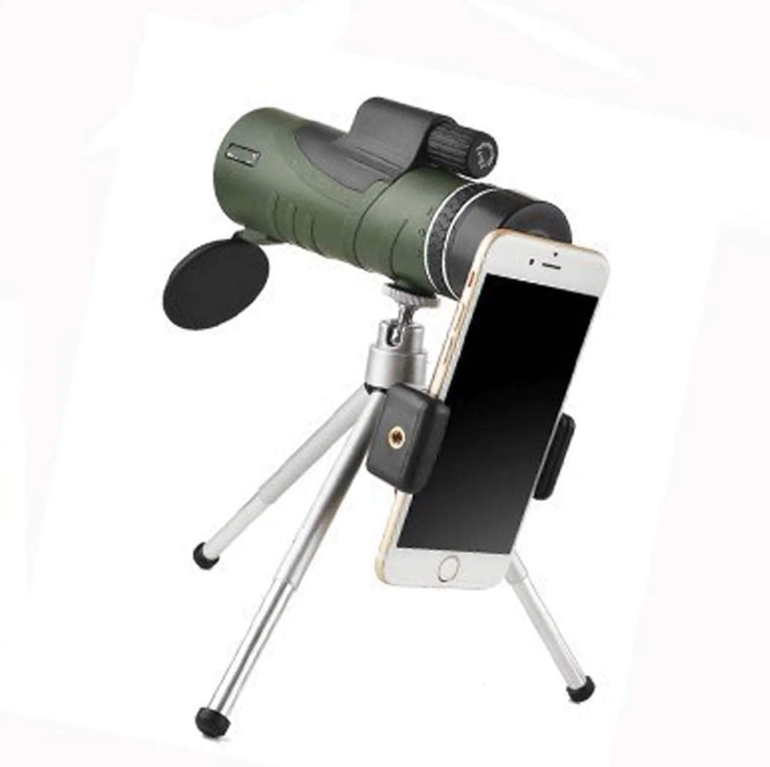 تلسکوپ تک چشمی کاربردی 10X42 با کیفیت بالا و دید در نور کم مناسب تماشای پرندگان، کمپینگ، حیات وحش و مسافرت