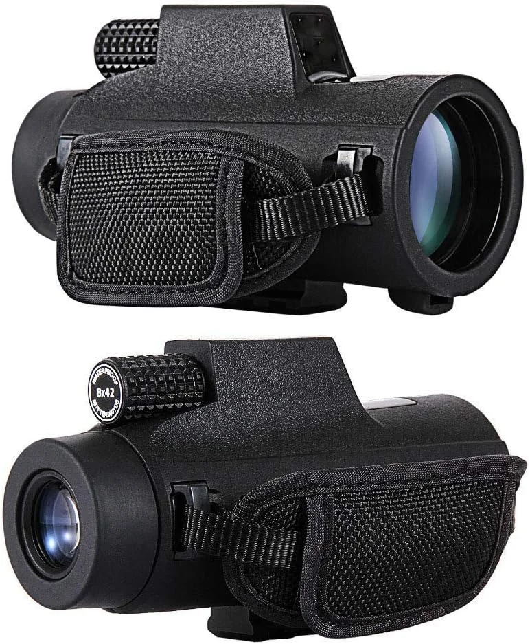 تلسکوپ تک چشمی 8X42 با منشور Bak4 مناسب کمپینگ و ضد آب