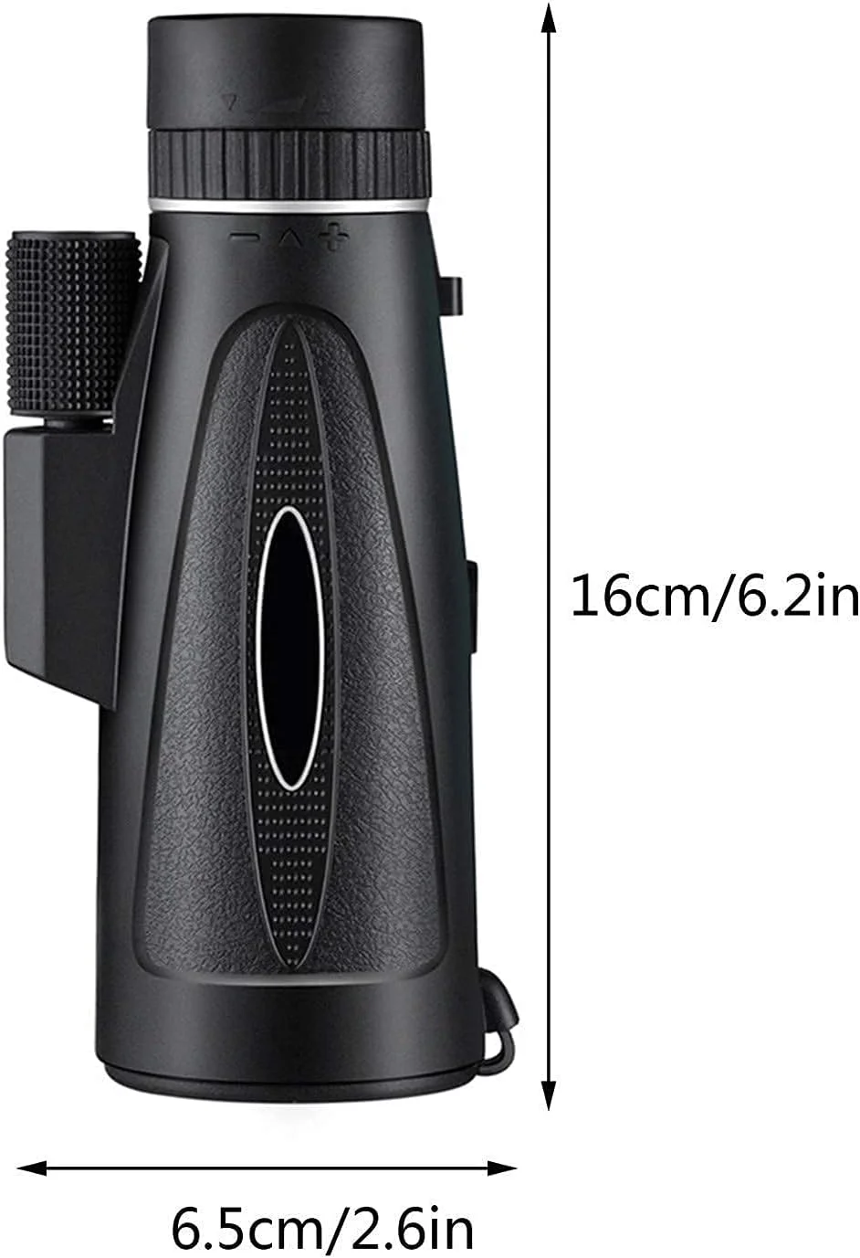 تلسکوپ منوچشمی با لنز اپتیکال HD زوم 12X50 به همراه سه پایه و گیره تلفن همراه مناسب برای پیاده‌روی، کاوش، تماشا، قایقرانی و تماشای پرندگان (A)