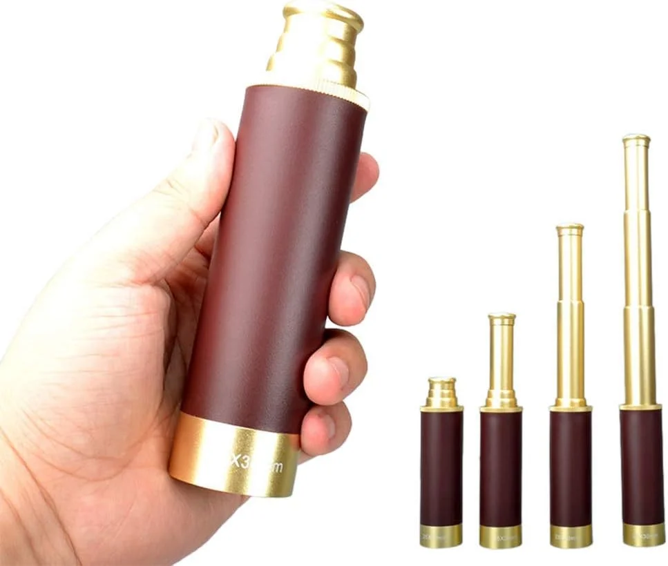 تلسکوپ تک چشمی جیبی 25X30 دید واضح، تلسکوپ تک چشمی قابل حمل، تک چشمی قدیمی تلسکوپ تک چشمی جیبی 25X30 دید واضح، تلسکوپ تک چشمی قابل حمل، تک چشمی قدیمی