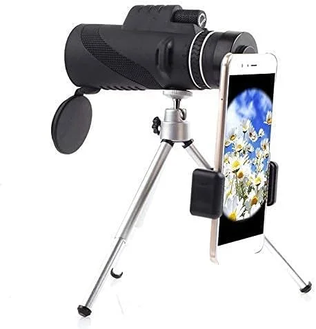 تلسکوپ تک چشمی زوم قدرتمند 40X60 با منشور Bak4 Fmc برای کنسرت ها، مسافرت، حیات وحش و مناظر تلسکوپ تک چشمی زوم قدرتمند 40X60 با منشور Bak4 Fmc برای کنسرت ها، مسافرت، حیات وحش و مناظر