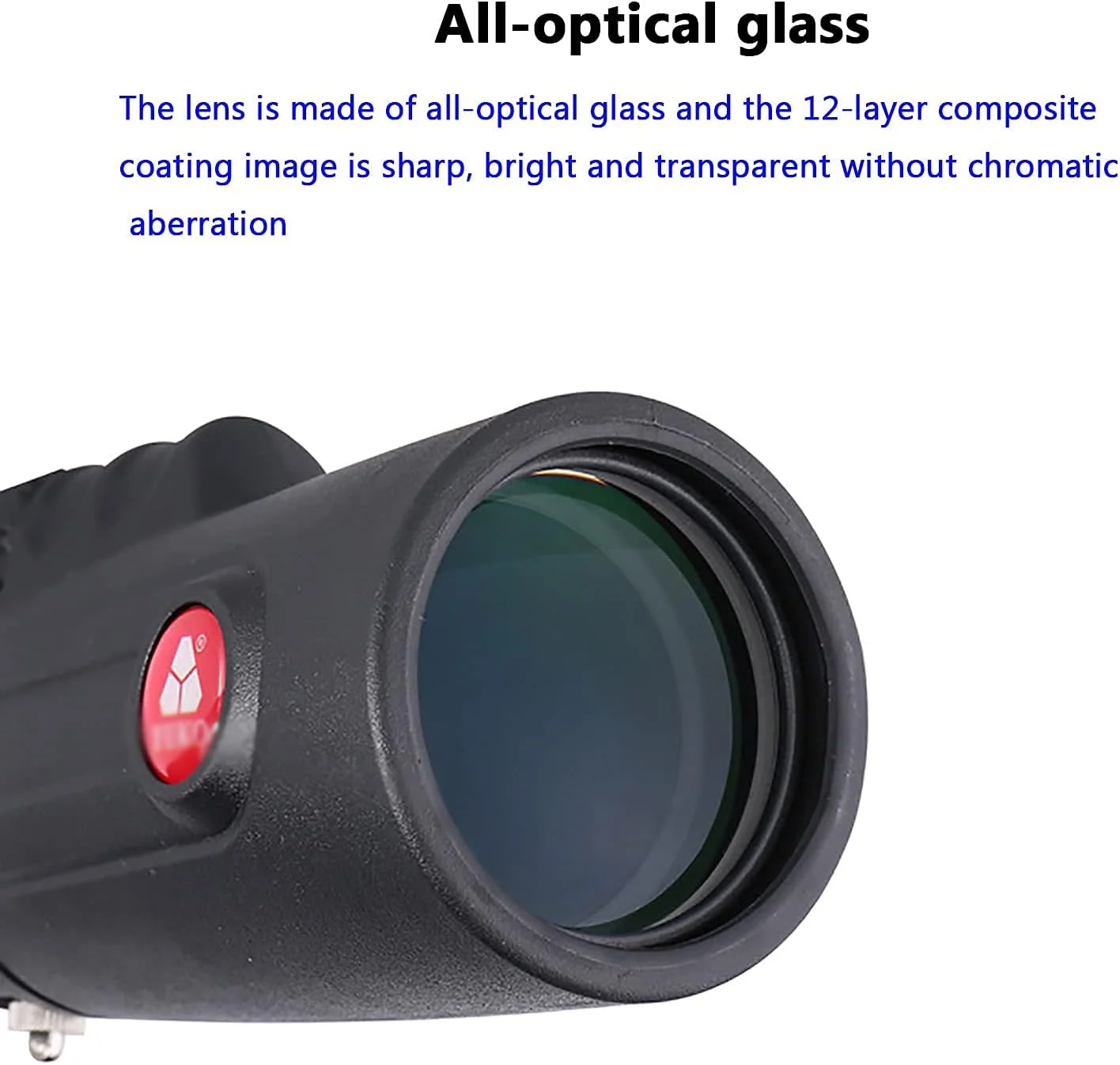 تک چشمی زوم HD 8-20x50 دید در شب نور کم دوربین تلفن همراه در فضای باز (مشکی 8)