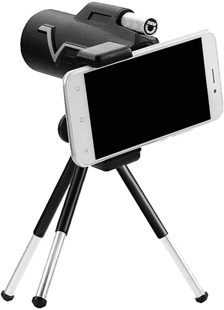 تلسکوپ تک چشمی 25X50 ضد آب با زوم تک لنز، منشور عالی، ضد آب و ضد مه، هدیه مردانه