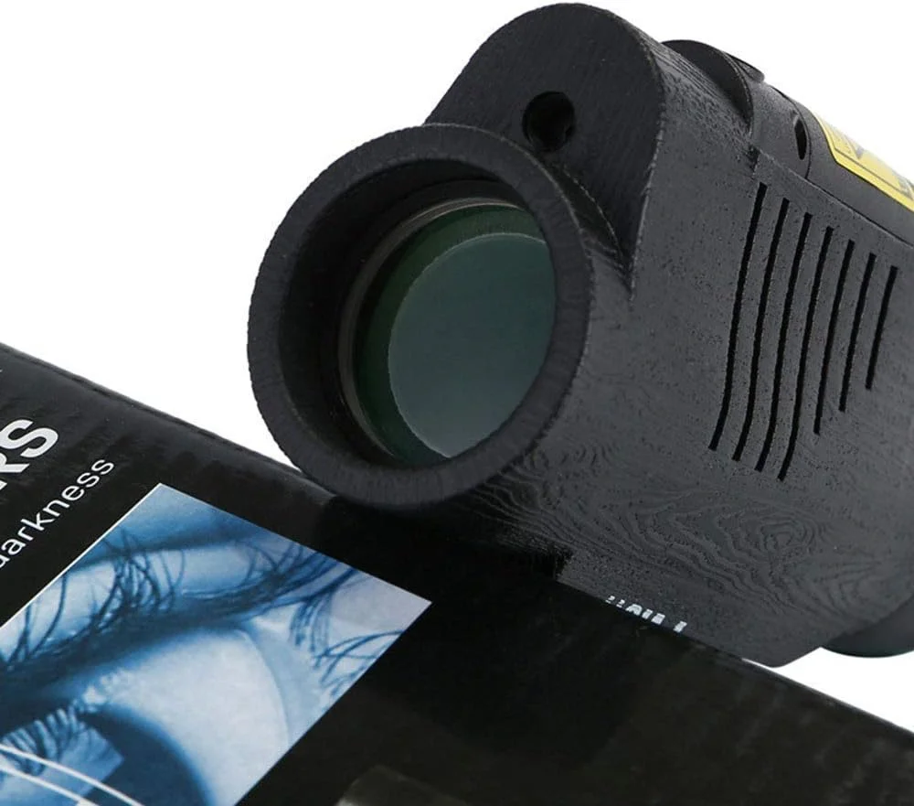 تلسکوپ تک چشمی مشکی دید در شب 10X32 با بزرگنمایی بالا، تلسکوپ دید در شب قابل حمل مناسب فضای باز