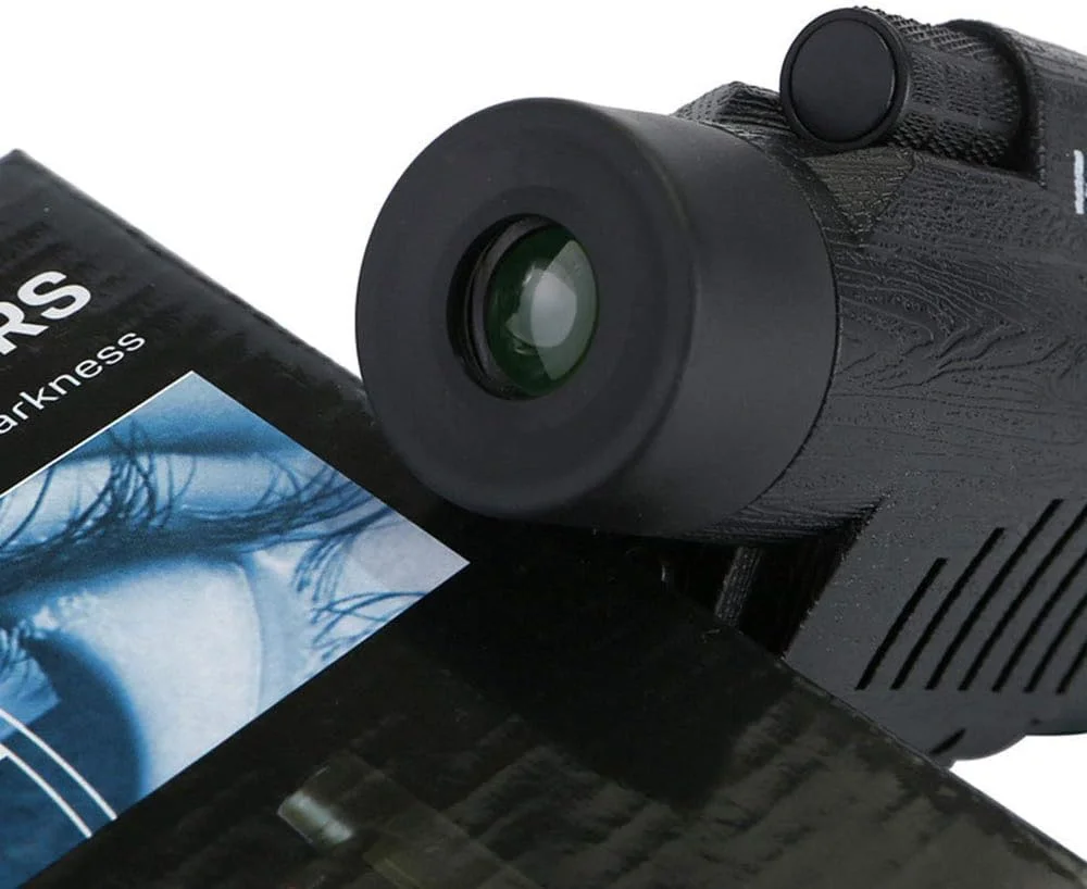 تلسکوپ تک چشمی مشکی دید در شب 10X32 با بزرگنمایی بالا، تلسکوپ دید در شب قابل حمل مناسب فضای باز