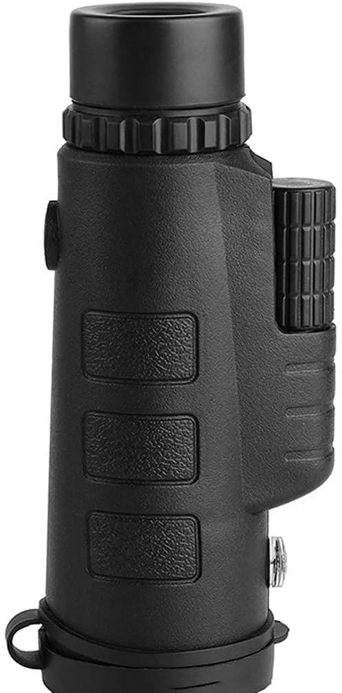 تلسکوپ تک چشمی ضد آب با منشور FMC BAK4 بادوام و شفاف، تلسکوپ تک چشمی 12X50 HD با قدرت بالا به همراه هولدر تلفن هوشمند و سه پایه