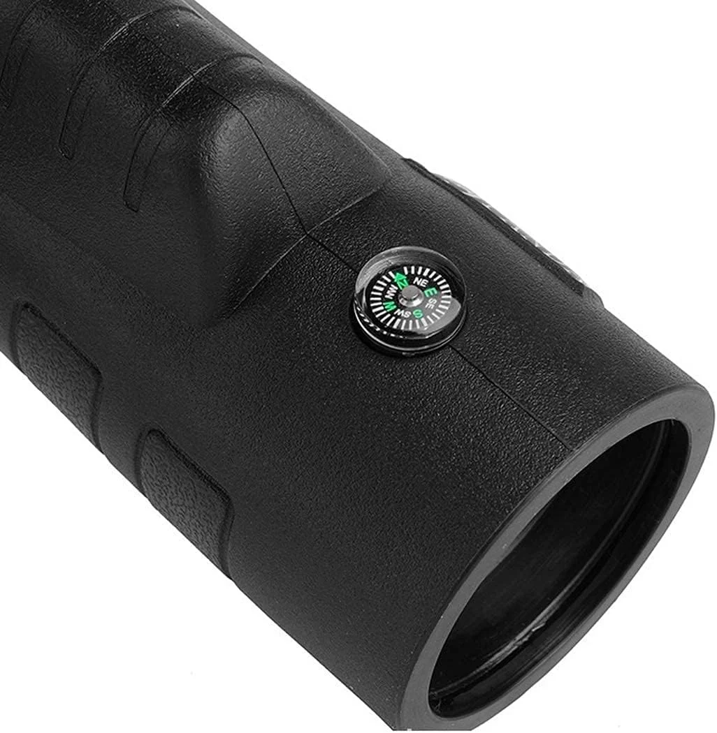 تلسکوپ تک چشمی ضد آب با منشور FMC BAK4 بادوام و شفاف، تلسکوپ تک چشمی 12X50 HD با قدرت بالا به همراه هولدر تلفن هوشمند و سه پایه