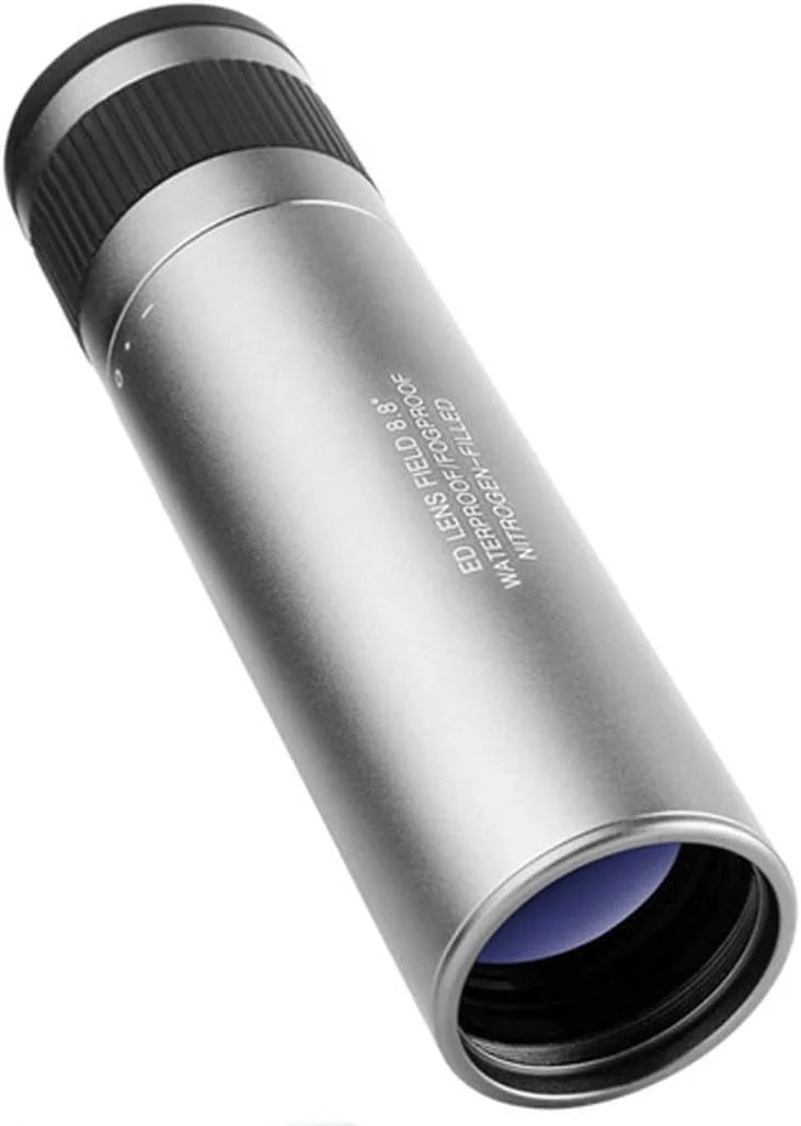 تلسکوپ تک چشمی زوم 7X32، ایده آل برای تماشای پرندگان، پیاده روی و کنسرت، بزرگنمایی 7 برابر، مشکی