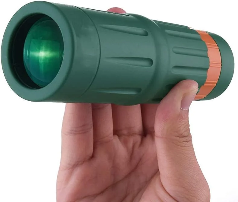 تلسکوپ مونوکولار 9x32 با قدرت بالا، مونوکولار قابل حمل و جمع و جور با منشور BAK4 و لنز FMC به همراه آداپتور تلفن هوشمند برای تماشای پرندگان، تئاتر و کنسرت