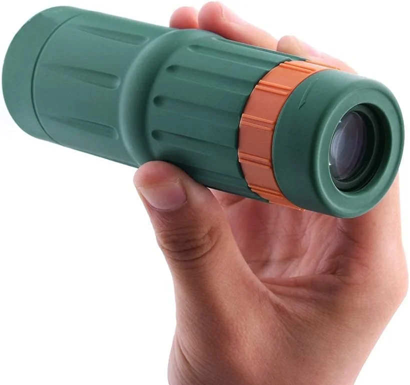 تلسکوپ مونوکولار 9x32 با قدرت بالا، مونوکولار قابل حمل و جمع و جور با منشور BAK4 و لنز FMC به همراه آداپتور تلفن هوشمند برای تماشای پرندگان، تئاتر و کنسرت