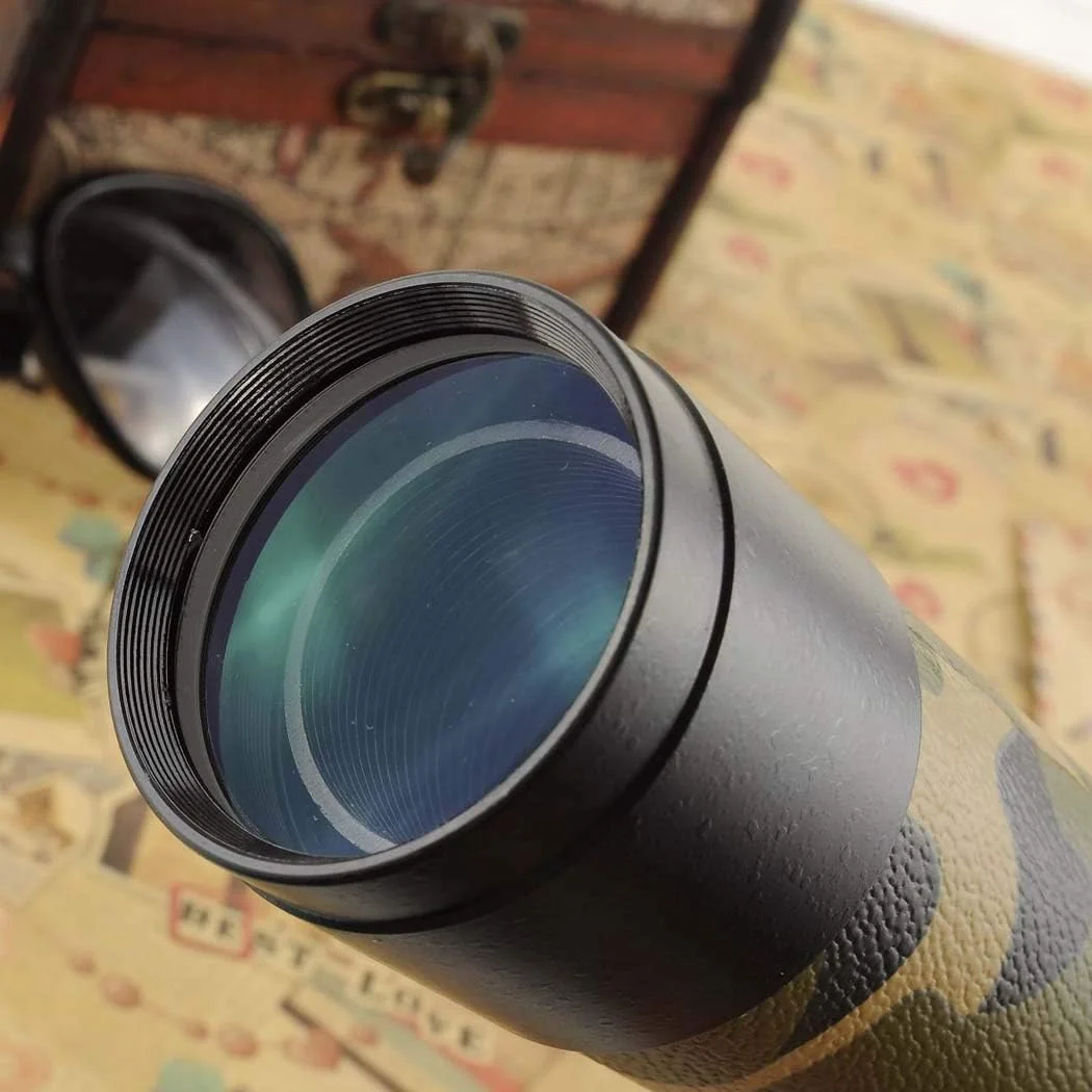 تلسکوپ تک چشمی فلزی استتار 824X40 قدرت بالا HD مناسب تماشای پرندگان، کمپینگ، شکار، حیات وحش و مسافرت