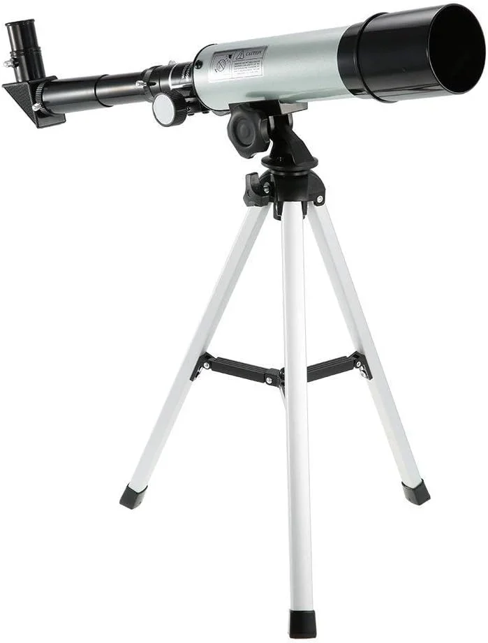 تلسکوپ تک چشمی بیرونی، مناسب فضا، نجوم و منظره + سه پایه قابل حمل