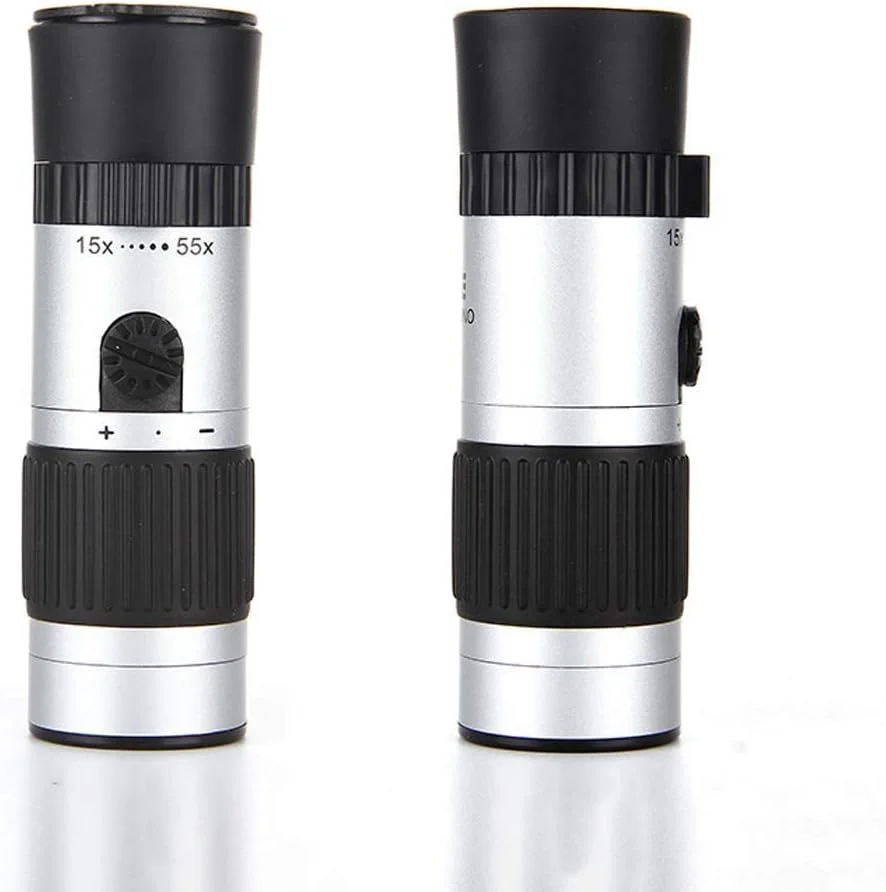 تلسکوپ تک چشمی 1555X21 با کیفیت بالا، اپتیک نور کم، قابل حمل، مناسب برای تماشای پرندگان، کمپینگ، شکار، حیات وحش و مسافرت تلسکوپ تک چشمی 1555X21 با کیفیت بالا، اپتیک نور کم، قابل حمل، مناسب برای تماشای پرندگان، کمپینگ، شکار، حیات وحش و مسافرت