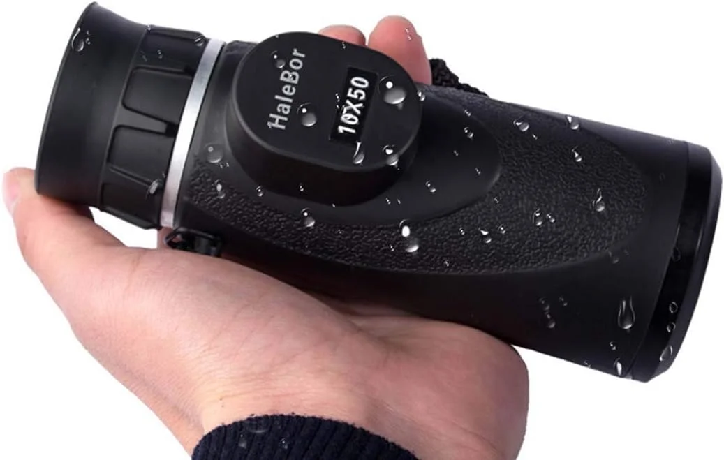 تلسکوپ تک چشمی HD با قدرت بالا، ضد آب، به همراه آداپتور تلفن همراه، ایده آل برای تماشای پرندگان، پیاده روی و کنسرت تلسکوپ تک چشمی HD با قدرت بالا، ضد آب، به همراه آداپتور تلفن همراه، ایده آل برای تماشای پرندگان، پیاده روی و کنسرت