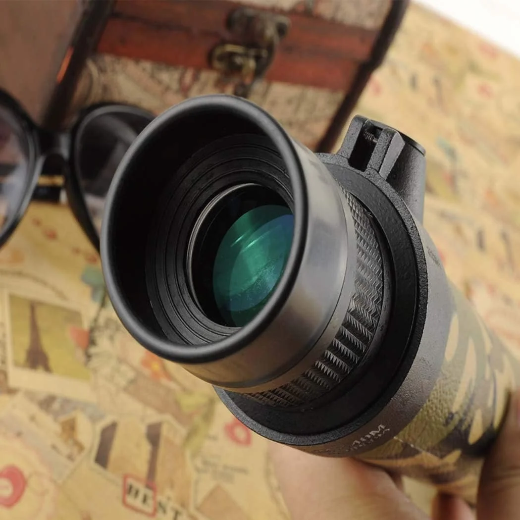 تلسکوپ تک چشمی فلزی استتار 824X40 قدرت بالا HD مناسب تماشای پرندگان، کمپینگ، شکار، حیات وحش و مسافرت