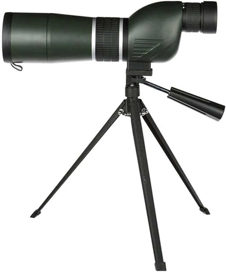 تلسکوپ تک چشمی 15-45X60 زوم پیوسته HD دید در شب با فوکوس دستی به همراه سه پایه ضد آب با قدرت بالا مناسب برای مسافرت