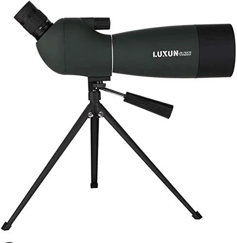 تلسکوپ تک چشمی 25-75x70 با منشور BAK4 مناسب بزرگسالان برای تماشای پرندگان، کنسرت، کمپینگ و پیاده روی