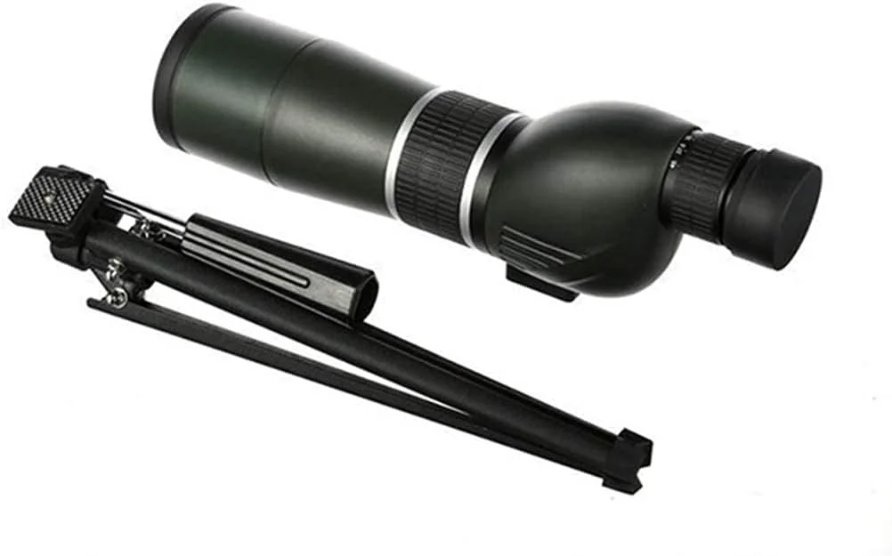 تلسکوپ تک چشمی 15-45X60 زوم پیوسته HD دید در شب با فوکوس دستی به همراه سه پایه ضد آب با قدرت بالا مناسب برای مسافرت