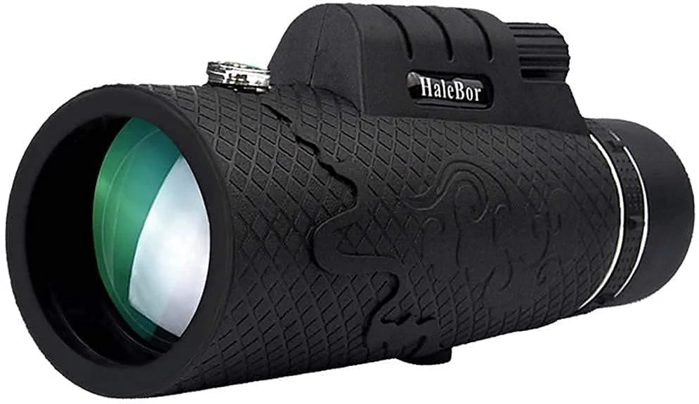 تلسکوپ تک چشمی زوم با آداپتور تلفن و سه پایه، مناسب برای تماشای پرندگان، شکار، کمپینگ، پیاده روی و فعالیت های فضای باز