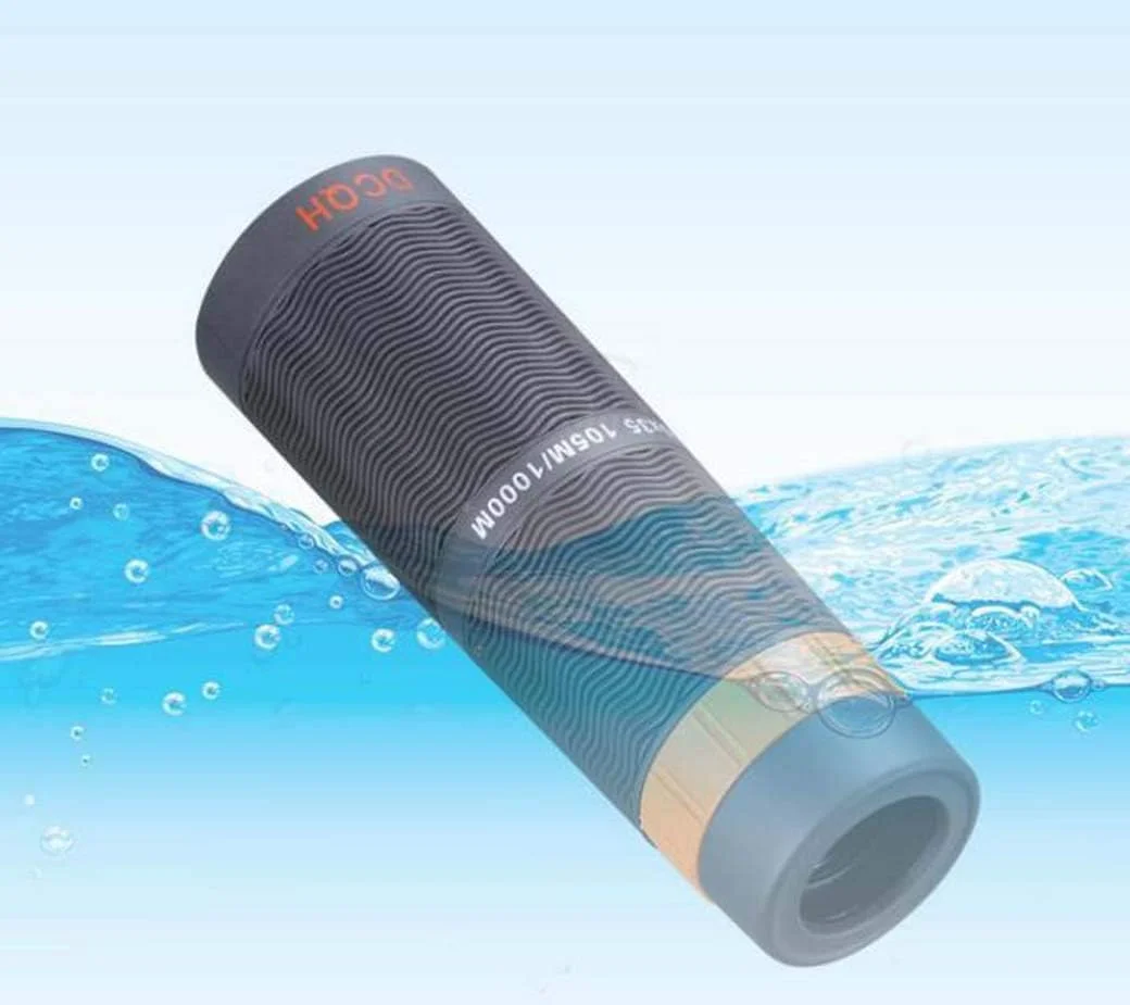 تلسکوپ تک چشمی کوچک قابل حمل ضد آب با گیره عکس تلفن همراه برای تماشای مناظر در سفر و فضای باز