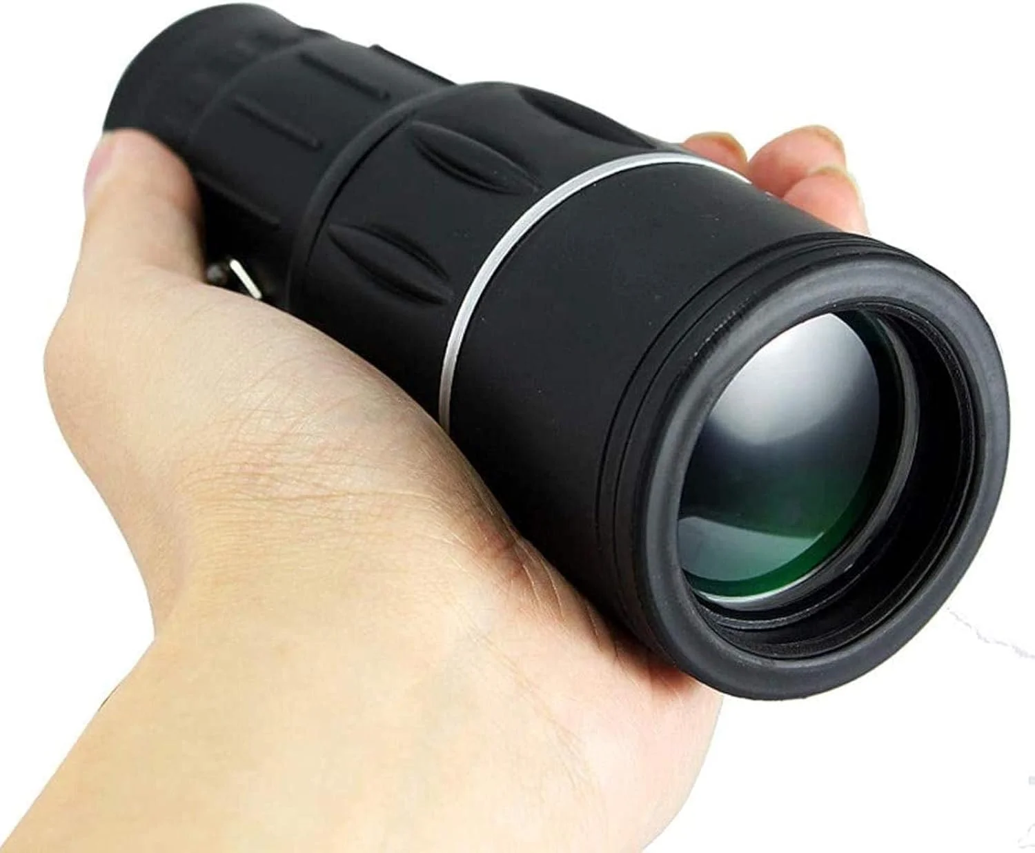 تلسکوپ تک چشمی 16X52 زوم اپتیکال HD به همراه سه پایه تاشو و نگهدارنده تلفن هوشمند، تلسکوپ تک چشمی با فوکوس دوگانه برای تماشای حیات وحش، پرندگان، کمپینگ و مسافرت