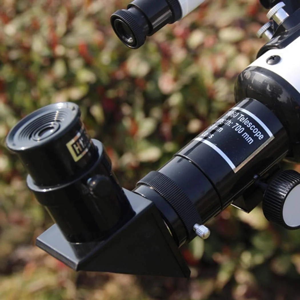 تلسکوپ نجومی دید در شب زوم تک چشمی با قابلیت فوکوس دستی، لنز شیشه ای اپتیکال با پوشش کامل + سه پایه 525 برابر
