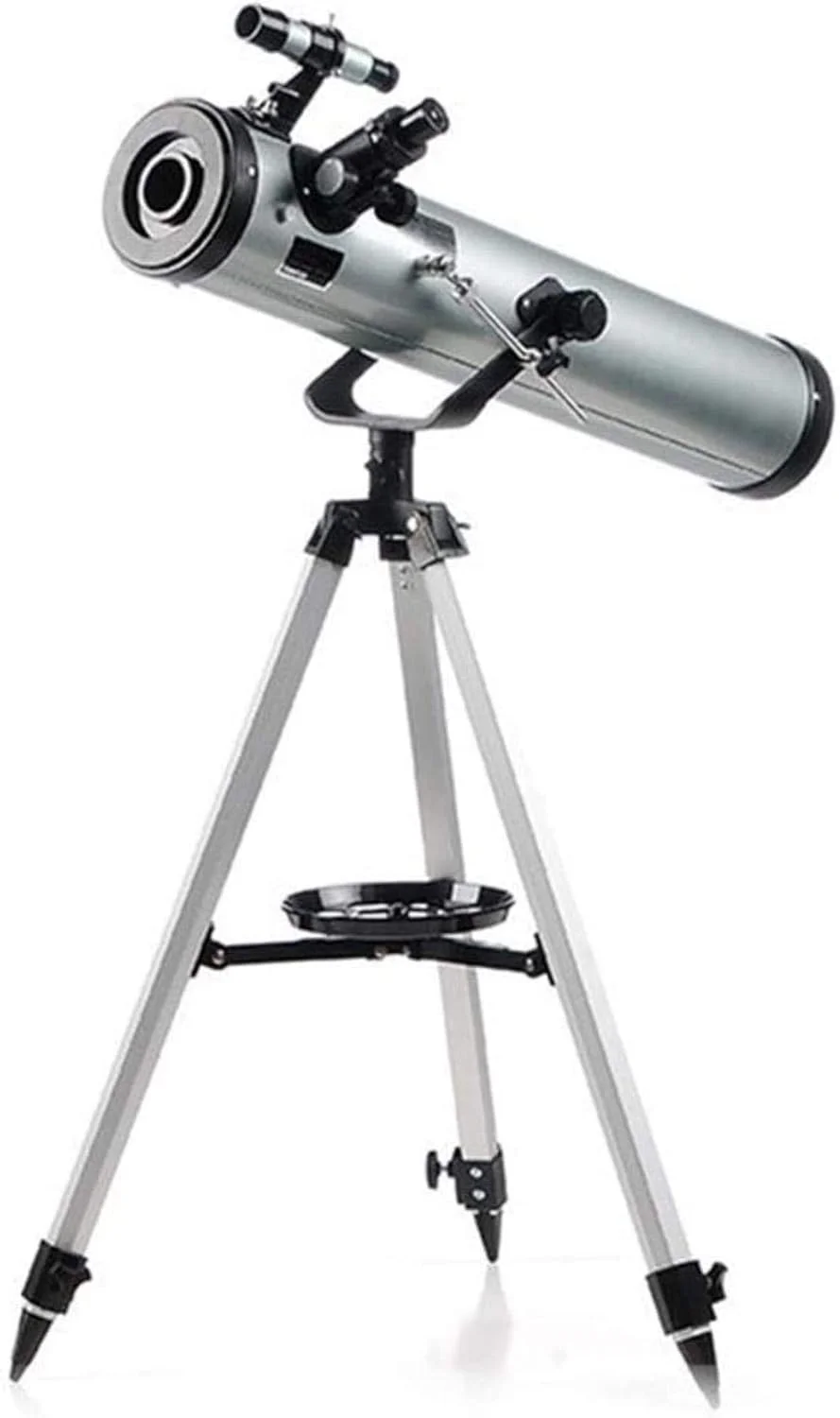 تلسکوپ نجومی سفید HD مناسب دانش‌آموزان و بزرگسالان، دو منظوره، بزرگنمایی ۳۵-۵۲۵ برابر