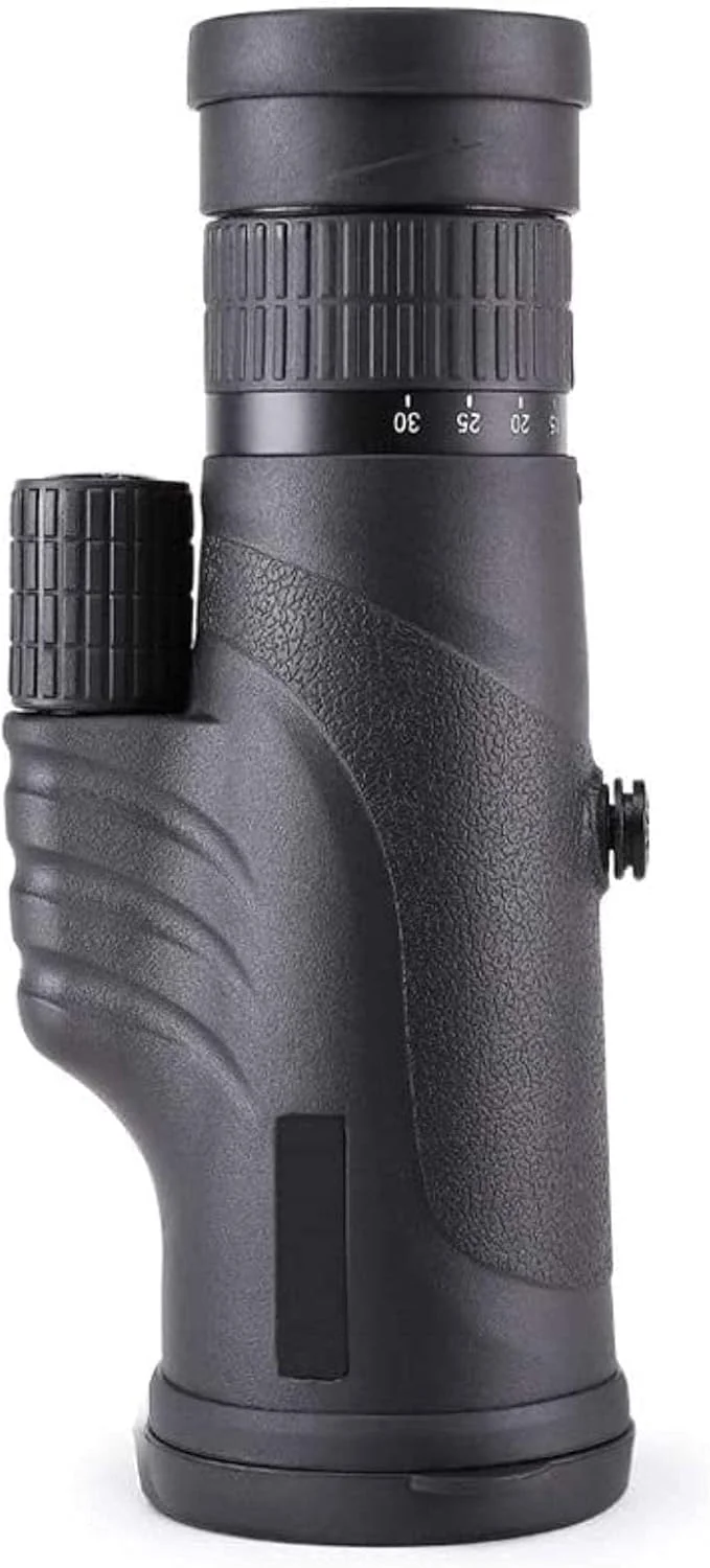 تلسکوپ تک چشمی زوم قدرتمند 10-30x42 HD، جمع و جور با دید در شب، منشور BAK4، لنز FMC، شیشه ED، مناسب برای تماشای پرندگان