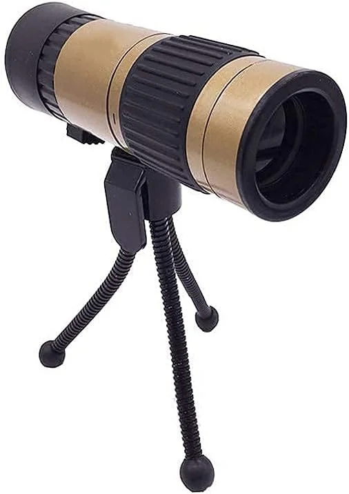 تلسکوپ مونوکولار زوم با قدرت بالا 10-100X21، مونوکولار فشرده به همراه سه پایه، منشور Bak4 و لنز Fmc مناسب برای بزرگسالان، کودکان، تماشای پرندگان و مناظر