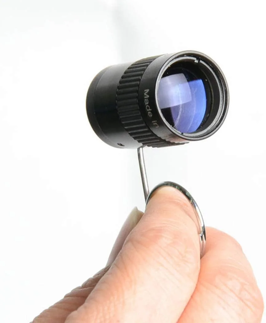 تلسکوپ جیبی کوچک قابل حمل 2.5x17.5 با لنز شیشه ای اپتیکال چند لایه مناسب تماشای پرندگان، کمپینگ و پیاده روی