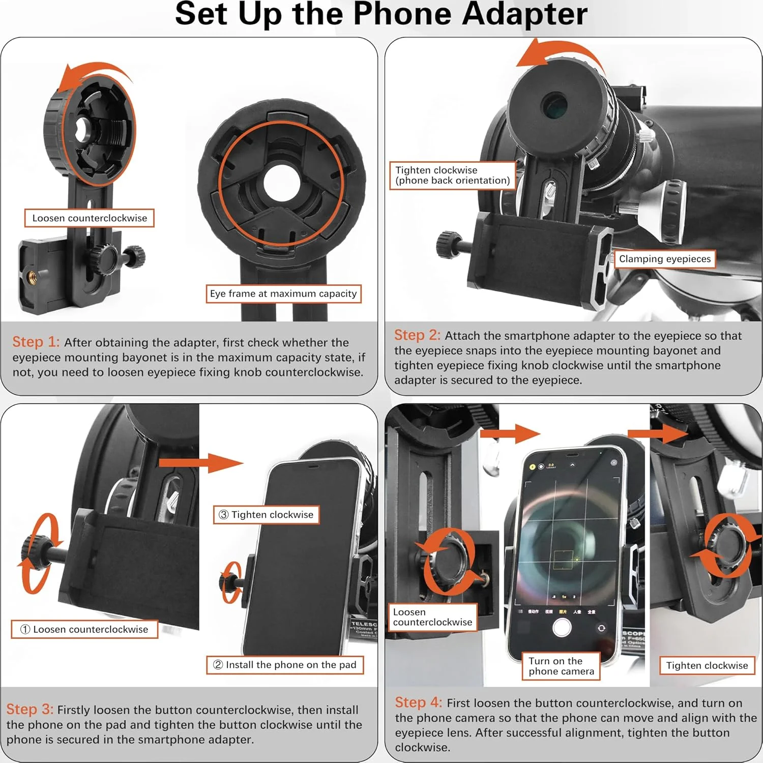 تلسکوپ تک چشمی 10x25 - همراه با آداپتور تلسکوپ تلفن هوشمند تلسکوپ تک چشمی 10x25 - همراه با آداپتور تلسکوپ تلفن هوشمند