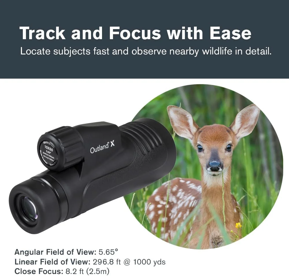 تک چشمی سلسترون Outland X 10x50 به همراه آداپتور تلفن هوشمند - لنز شیئی بزرگ 50 میلی متری - اپتیک چند لایه - منشور BaK-4 - ضد آب و ضد مه - قابل نصب بر روی سه پایه - دارای کیف کمری تک چشمی سلسترون Outland X 10x50 به همراه آداپتور تلفن هوشمند - لنز شیئی بزرگ 50 میلی متری - اپتیک چند لایه - منشور BaK-4 - ضد آب و ضد مه - قابل نصب بر روی سه پایه - دارای کیف کمری