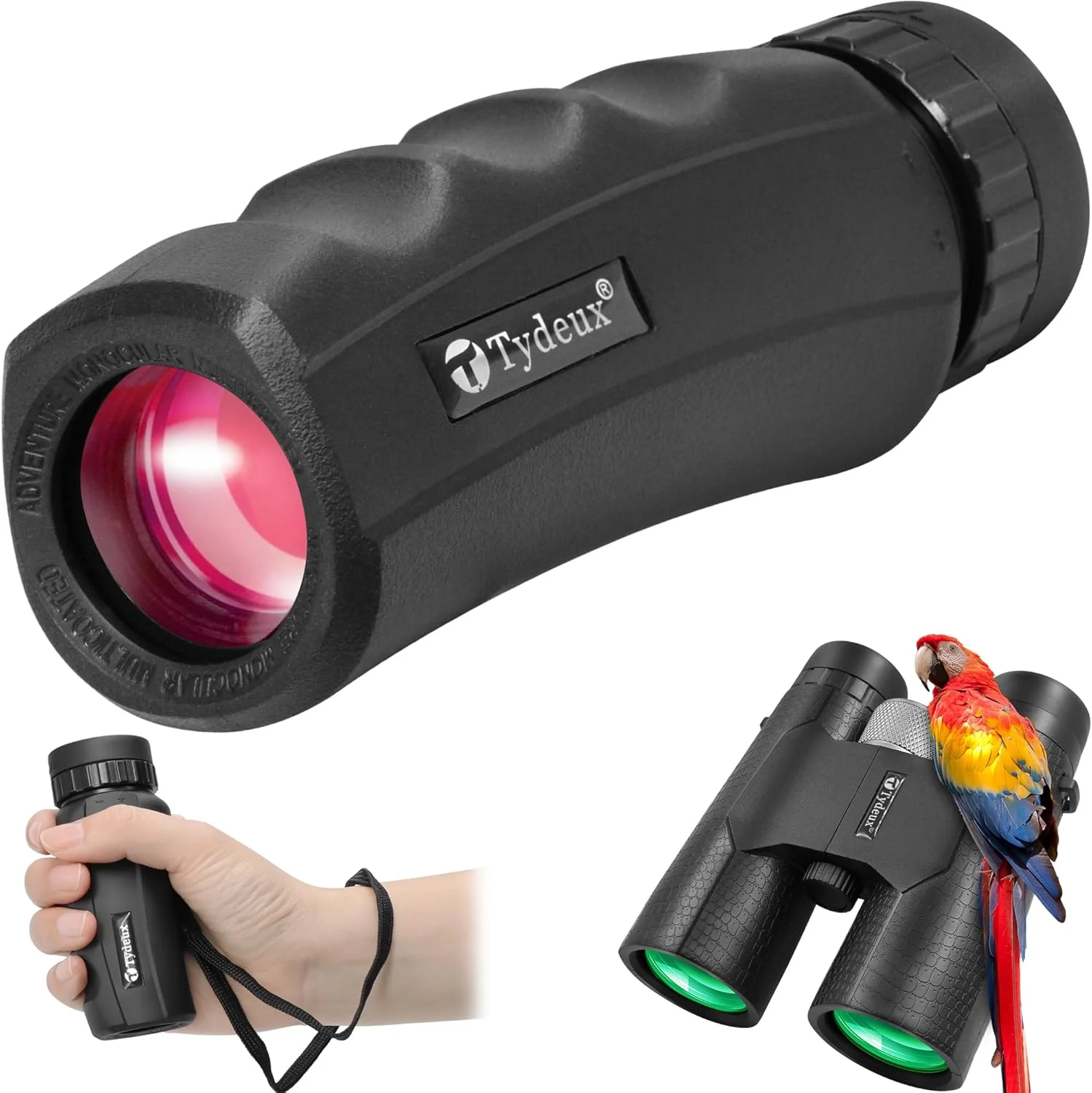 دوربین دوچشمی فشرده 8x42 - منشور BK7 - همراه با تک‌چشمی فشرده 10X25