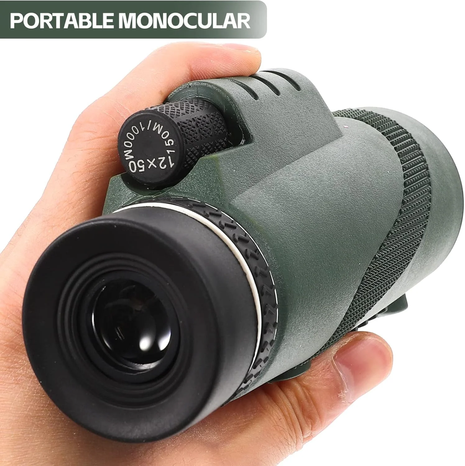 تلسکوپ تک چشمی BESPORTBLE با لنز زاویه باز مناسب تماشای پرندگان، شکار، کمپینگ و فعالیت های خارج از منزل به همراه آداپتور تلفن هوشمند و سه پایه