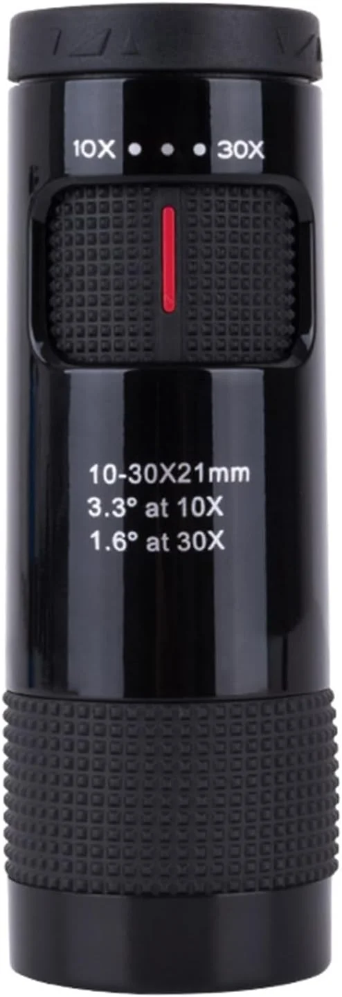 تک چشمی زوم دار 10-30X21 جمع و جور، کاوش در فضای باز، دید واضح، مشاهده حیات وحش در طبیعت، تک لوله جیبی قابل حمل