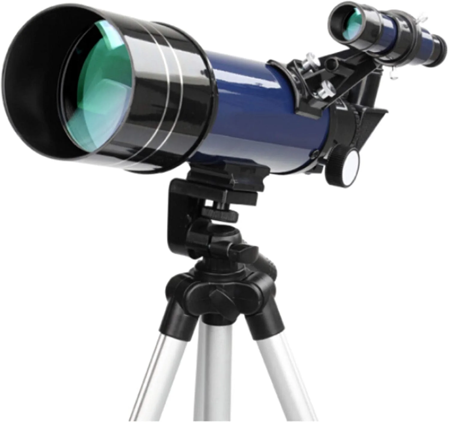 تلسکوپ فضایی نجومی تک چشمی برای تماشای پرندگان و نجوم 70/400 با پوشش چند لایه پهن باند، چشمی (6 میلی متر 20 میلی متر)، سه پایه تلسکوپی آلیاژ آلومینیوم، یابنده ستاره 5x24