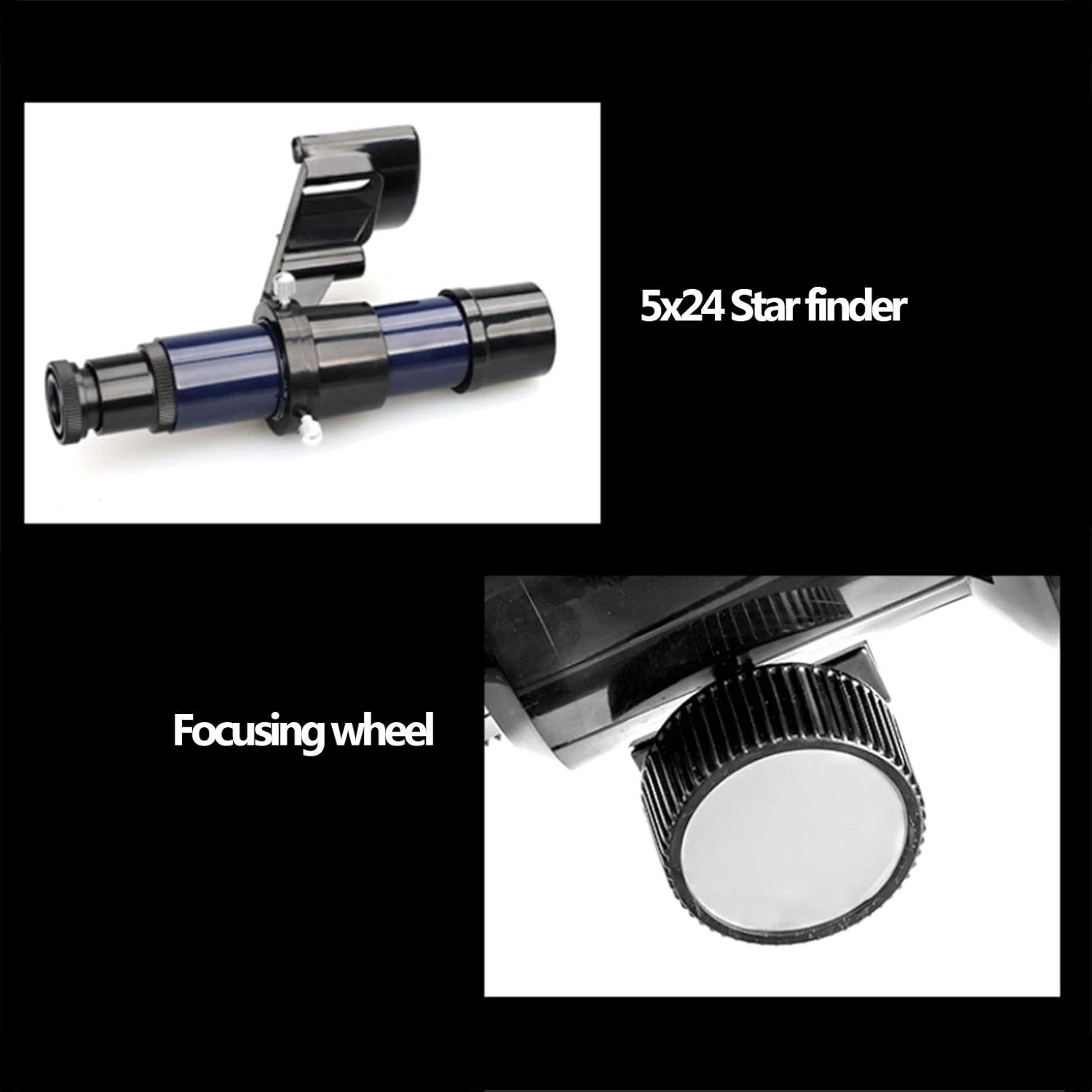 تلسکوپ فضایی نجومی تک چشمی برای تماشای پرندگان و نجوم 70/400 با پوشش چند لایه پهن باند، چشمی (6 میلی متر 20 میلی متر)، سه پایه تلسکوپی آلیاژ آلومینیوم، یابنده ستاره 5x24