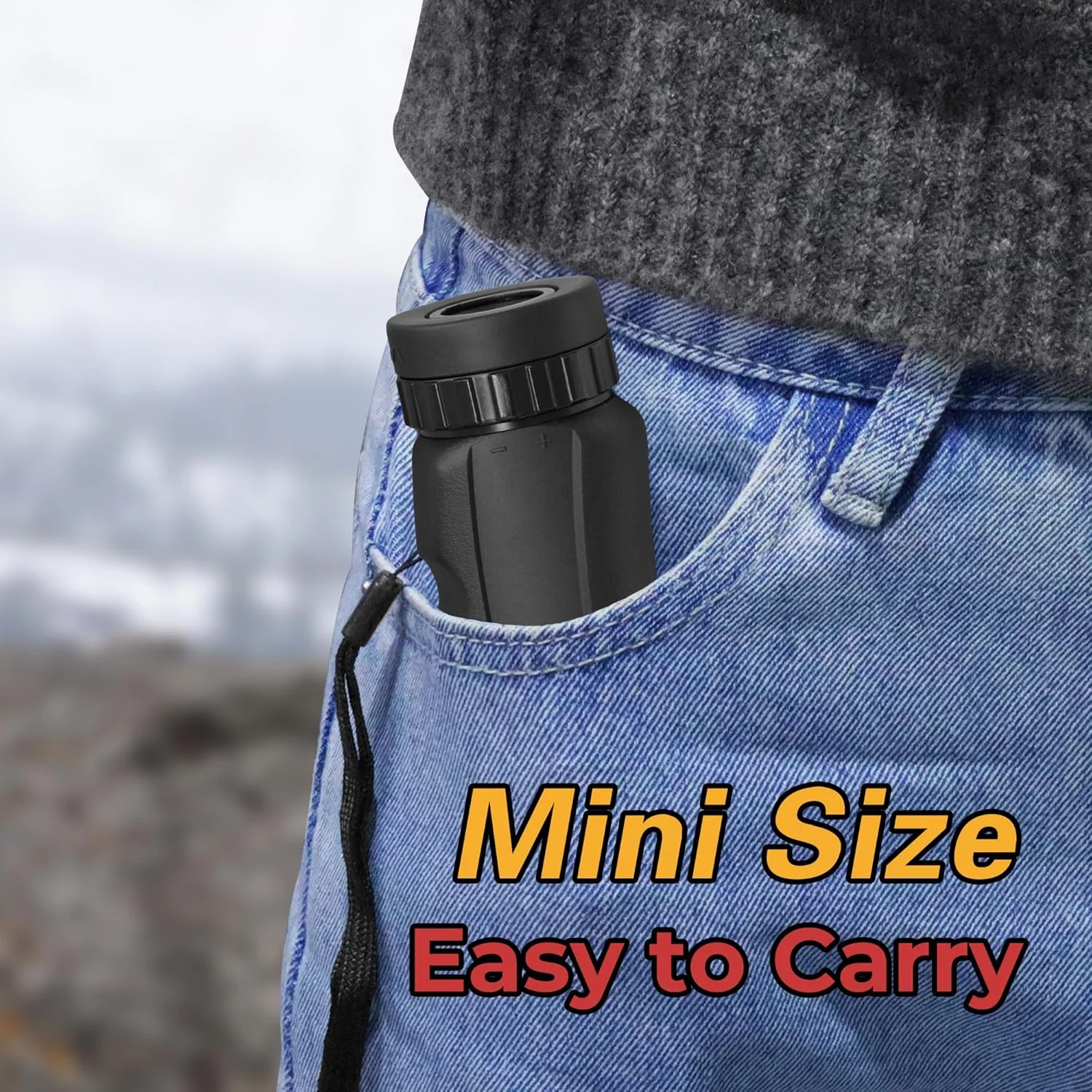 تلسکوپ تک چشمی فشرده 8x25 سبک وزن، مناسب برای هدیه، تماشای پرندگان، شکار، پیاده روی، کمپینگ و سایر فعالیت های فضای باز تلسکوپ تک چشمی فشرده 8x25 سبک وزن، مناسب برای هدیه، تماشای پرندگان، شکار، پیاده روی، کمپینگ و سایر فعالیت های فضای باز