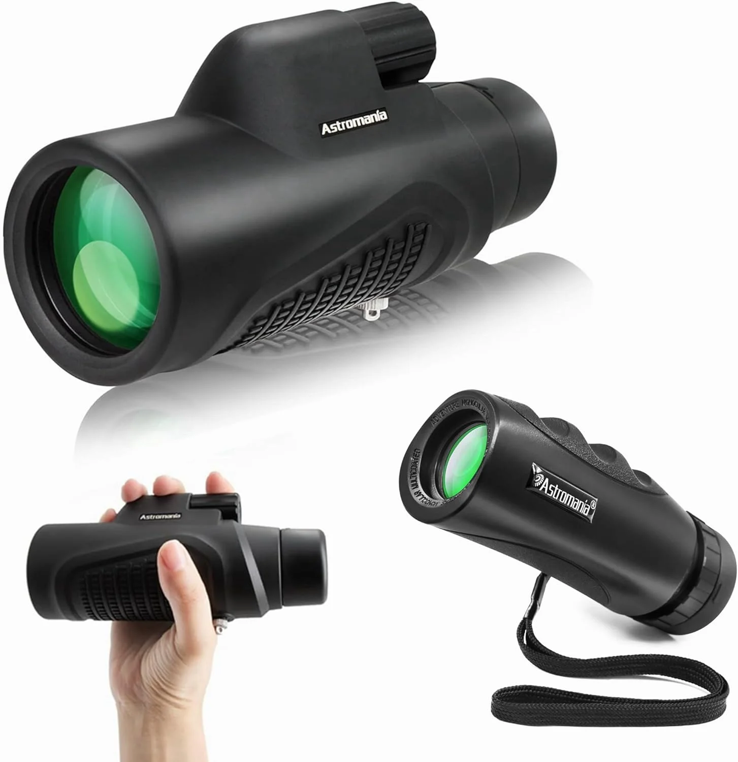 تک چشمی فشرده ضد آب 10x25 ارتقا یافته Astromania - همراه با - تلسکوپ تک چشمی HD K9 Prism 8X42