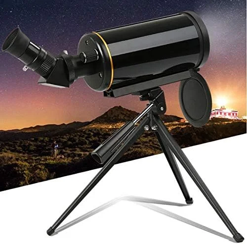 تلسکوپ نجومی 90/1000 با سه پایه و مونوکولار با فوکوس طولانی برای تماشای سیارات و فضا