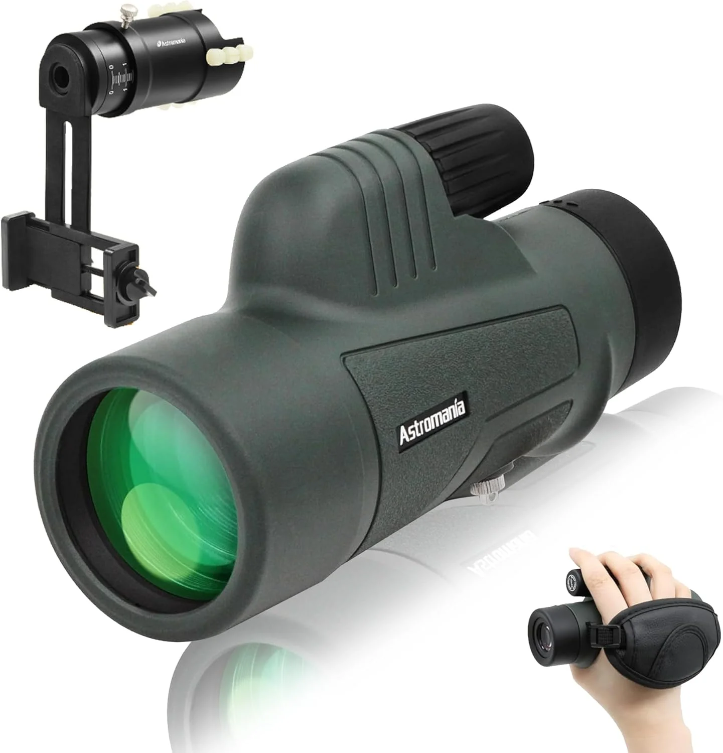 آداپتور اتصال دوربین به پایه تفنگ Astromania - همراه با تک چشمی منشوری 8X42 BAK4 با قدرت بالا