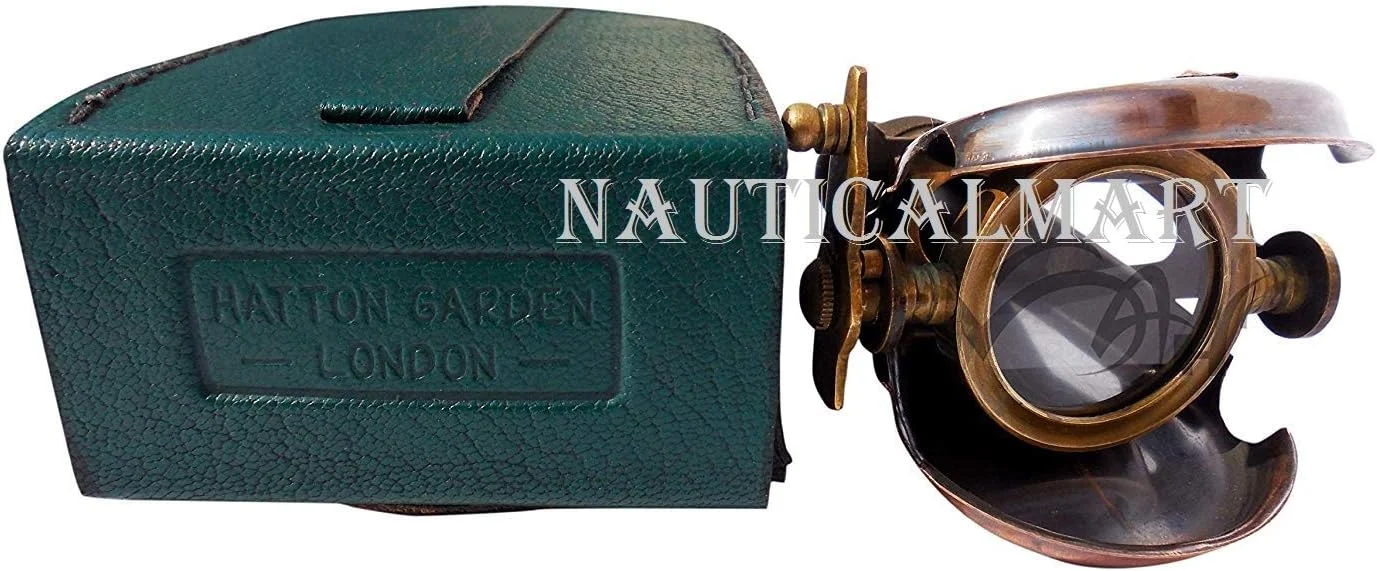 تلسکوپ جیبی تک چشمی برنجی به سبک عتیقه - کشتی ها - همراه با جعبه تلسکوپ جیبی تک چشمی برنجی به سبک عتیقه - کشتی ها - همراه با جعبه