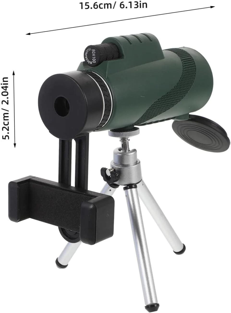 تلسکوپ تک چشمی قابل حمل Angoily برای تماشای پرندگان و پیاده روی به همراه پایه نگهدارنده گوشی هوشمند تلسکوپ تک چشمی قابل حمل Angoily برای تماشای پرندگان و پیاده روی به همراه پایه نگهدارنده گوشی هوشمند