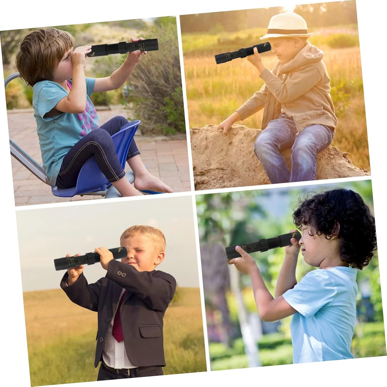 تلسکوپ تک چشمی Angoily برای تماشای پرندگان، کمپینگ و پیاده‌روی، با کیفیت بالا، قابل حمل، بدنه فلزی، طراحی ارگونومیک و بافت ضد لغزش