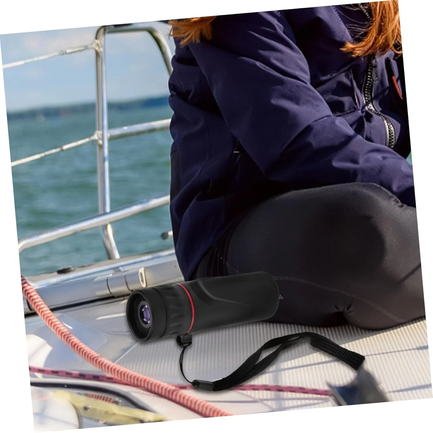 تلسکوپ تک چشمی فشرده Angoily 10x25 برای بزرگسالان، اپتیک قابل حمل برای پیاده روی، تماشای پرندگان و مسافرت، سبک و حمل آسان