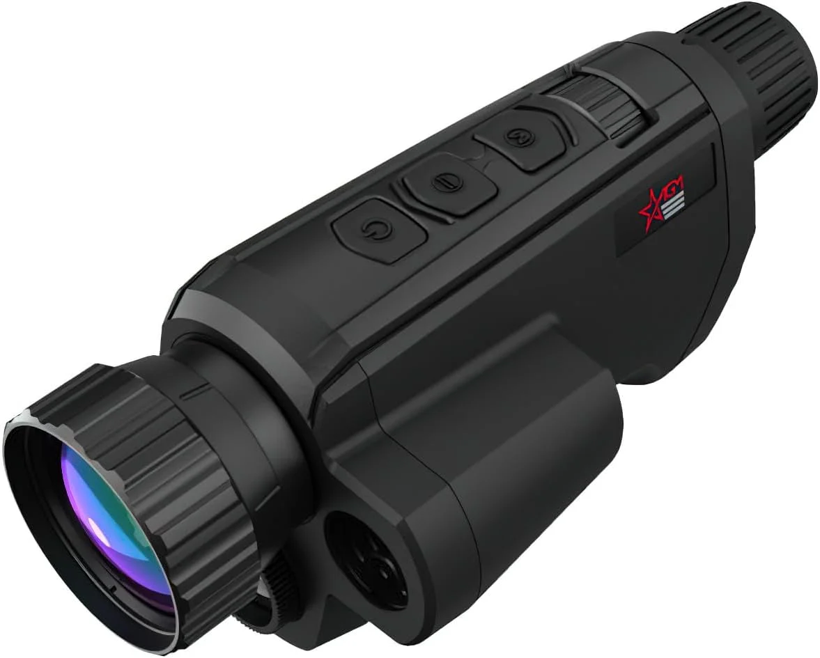 تک چشمی تصویربرداری حرارتی AGM Global Vision Fuzion، ایده آل برای شکار در شب، تک چشمی حرارتی با حساسیت بالا با دید همجوشی، دید حرارتی، تک چشمی شکار مادون قرمز