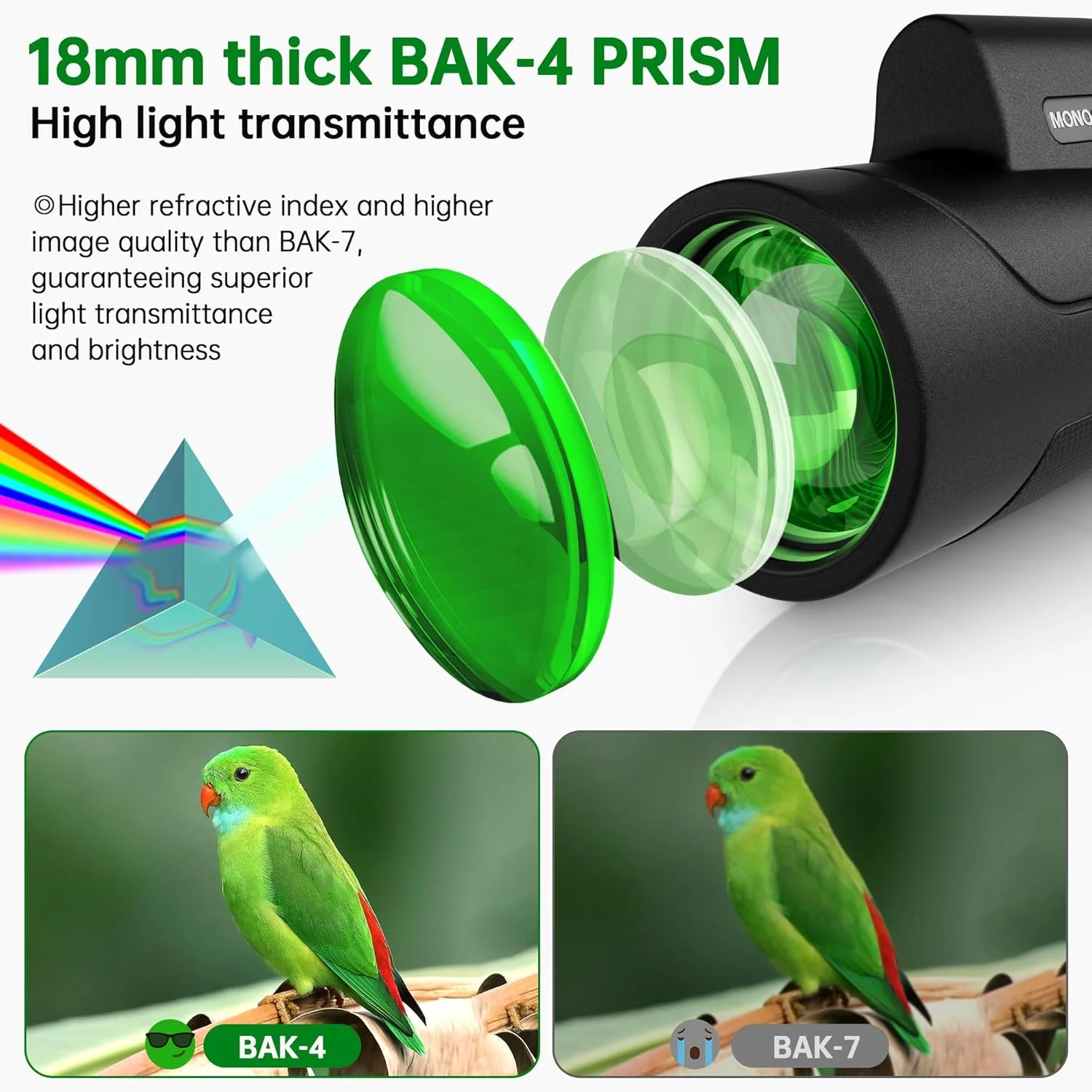 تک چشمی قدرتمند 80x100 مناسب گوشی های هوشمند، تک چشمی با کیفیت بالا برای بزرگسالان به همراه آداپتور/سه پایه برای تماشای پرندگان، پیاده روی، شکار، کمپینگ، مسافرت، حیات وحش در فضای باز - نسخه 2025 تک چشمی قدرتمند 80x100 مناسب گوشی های هوشمند، تک چشمی با کیفیت بالا برای بزرگسالان به همراه آداپتور/سه پایه برای تماشای پرندگان، پیاده روی، شکار، کمپینگ، مسافرت، حیات وحش در فضای باز - نسخه 2025