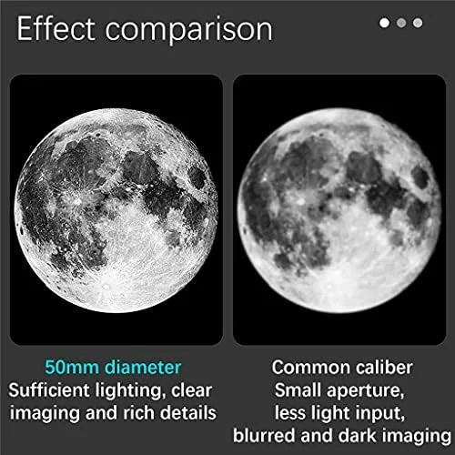 تلسکوپ فضایی شکستنی 15X-150X، تلسکوپ تک چشمی مسافرتی با سه پایه