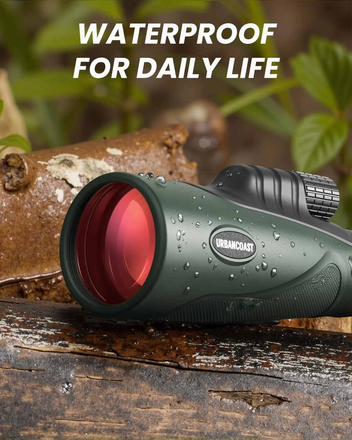 تلسکوپ تک چشمی 15X54 برای بزرگسالان با قدرت بالا - ضد آب، منشور BAK4، لنز FMC، مناسب برای تماشای پرندگان، لوازم شکار، لوازم جانبی پیاده روی، مسافرت و کمپینگ