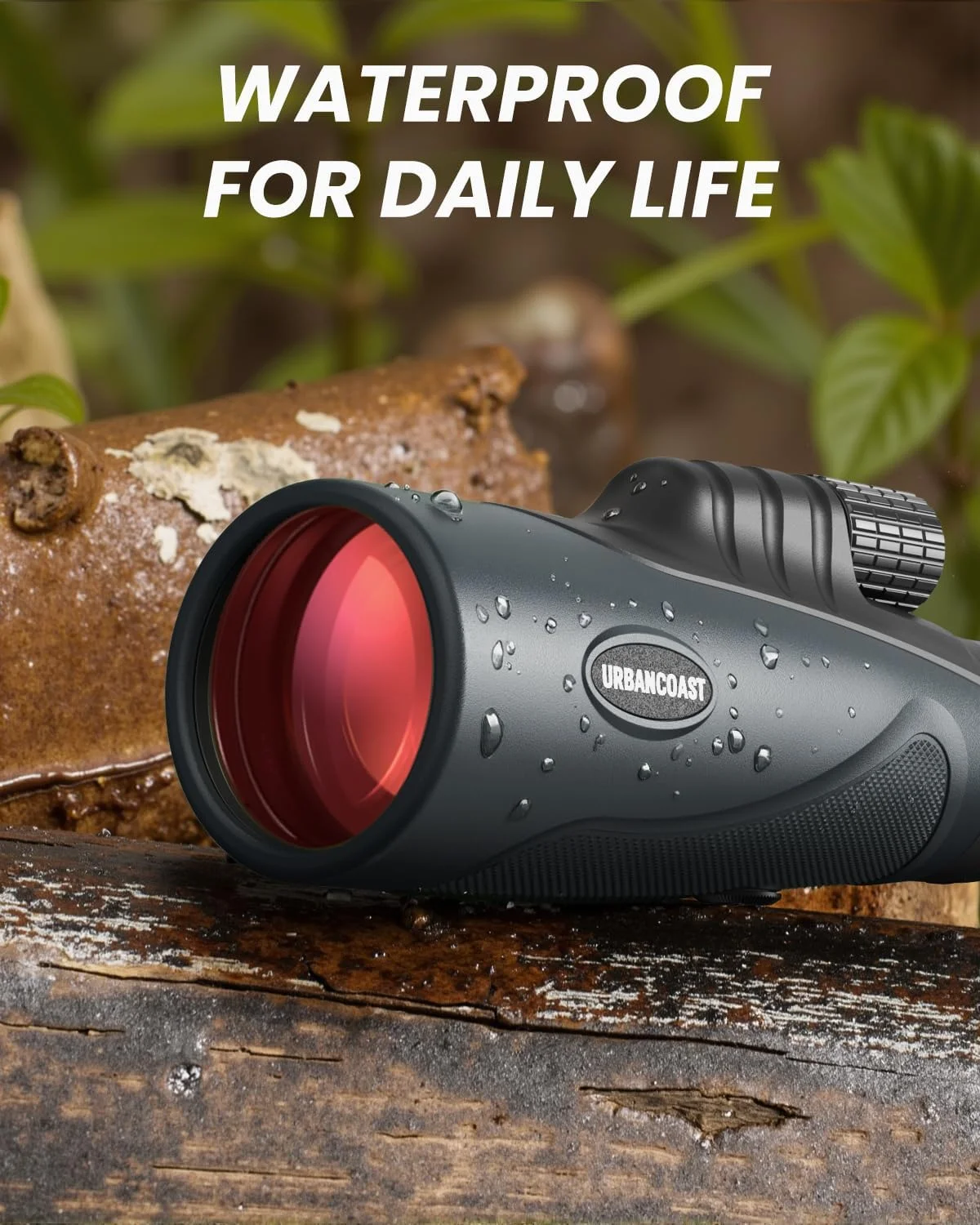 تلسکوپ تک چشمی 15X54 برای بزرگسالان، قدرت بالا - ضد آب، منشور BAK4، لنز FMC، مناسب برای تماشای پرندگان، لوازم شکار، لوازم جانبی پیاده روی، مسافرت و کمپینگ